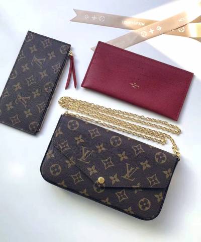 Клатч Louis Vuitton Pochette Felicie Monogram